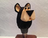 Bear Head Bottle Stopper Custom Carved Wine Stopper Hand Carved Gift For Dad Gift For Mom Kitchen Decor Party Gift Wood Carvers of Etsy