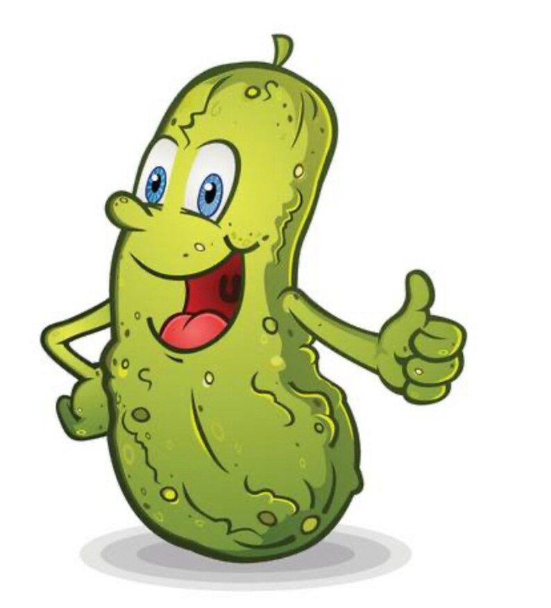 Christmas Pickle Tree Ornament Wood Carving Custom Carved Hand Etsy