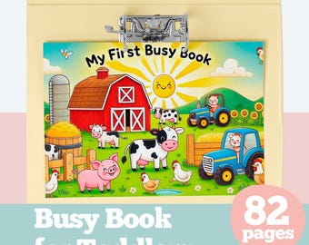 Peuter druk boek afdrukbaar voor meisjes - Preschool Learning Binder - Quiet Book - Montessori-activiteiten - educatieve printables - downloaden