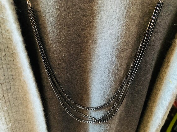Lia Sophia Black Beads, Copper Beads, Black Chain… - image 4
