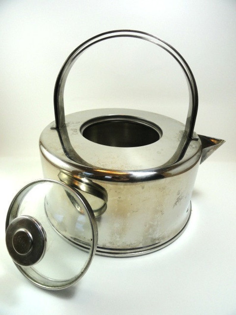 Vintage Copco Tea Kettle/Teapot 2.5 QT. 18/10 Stainless Etsy