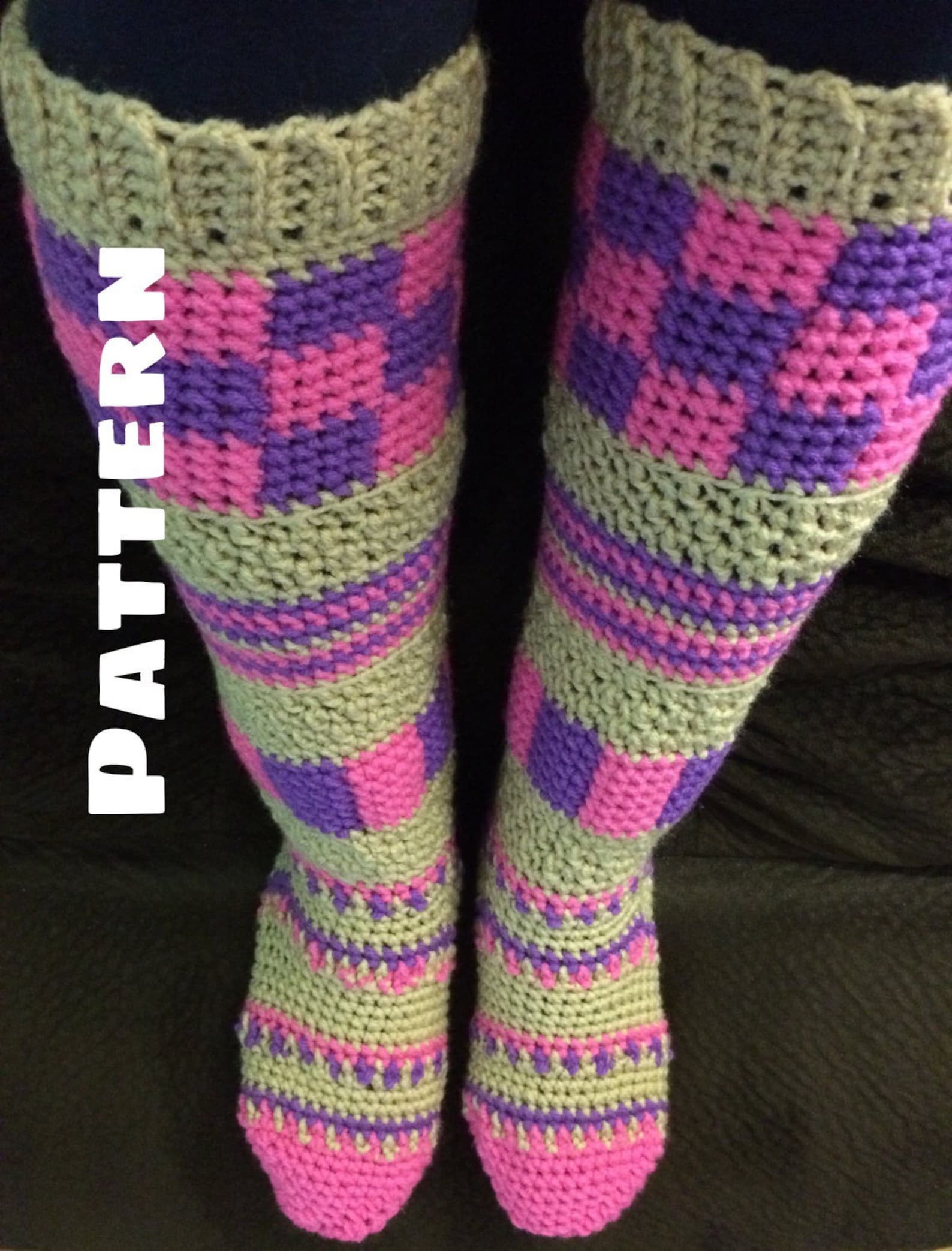 hippie slipper socks