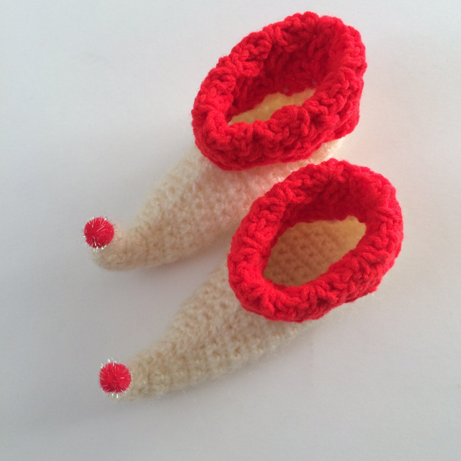 free crochet pattern for baby elf booties