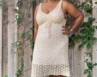 crochet tank dress pattern tutorial