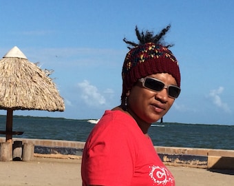 Crochet Messy Bun Hat Pattern: Easy Beginner PDF (Adult & Teen Unisex Design)