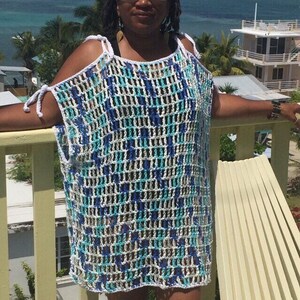 Crochet Swimsuit Cover Up Dress Pattern Cotton Dress Size Inclusive Crochet Swimsuit Cover Up Dress Pattern Cotton Dress Size Inclusive