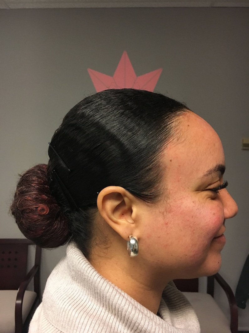 Crochet hair donut bun maker pattern 3 sizes small medium Etsy