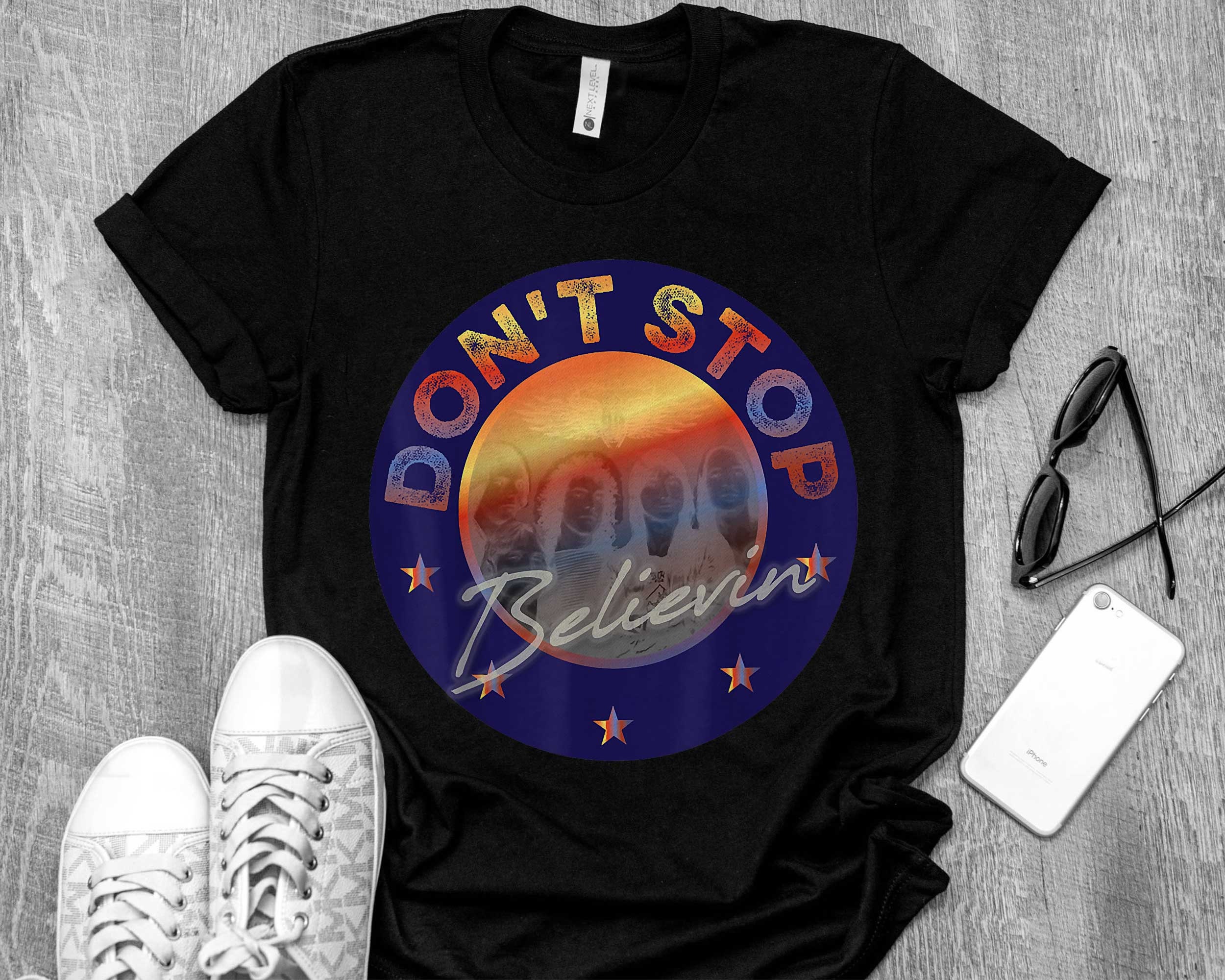 Stop Believing USA Flag T-shirt - Etsy