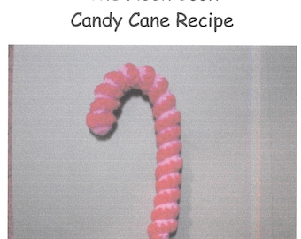 Candy Cane Crochet Pattern