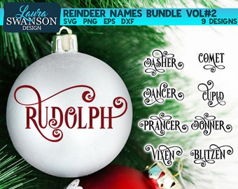 Download Christmas Rounds Bundle Vol1 Christmas Svg Bundle Cricut Etsy