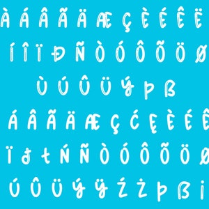 Summer Meadows Shiny And Solid Fun And Quirky Font Cricut Etsy