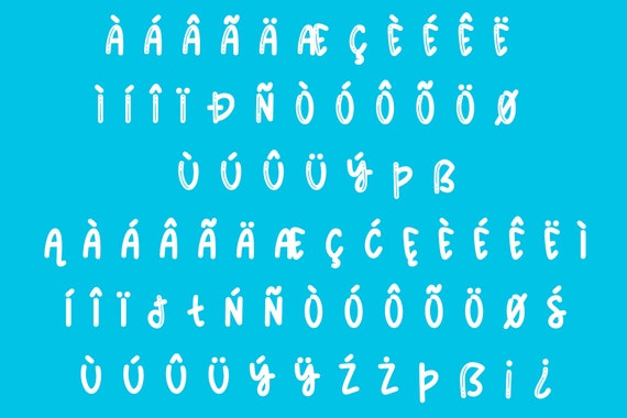 Summer Meadows Shiny And Solid Fun And Quirky Font Cricut Etsy Summer Meadows Shiny And Solid Fun And Quirky Font Cricut Etsy