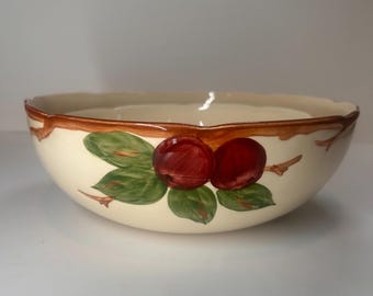 Lot of 2 Vintage Franciscan China Apple Pattern 8" & 10" Serving Bowls