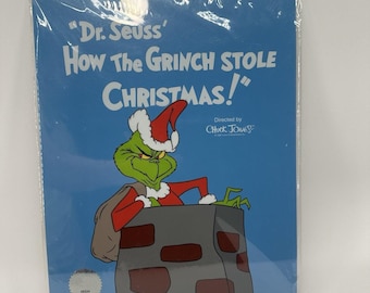 Dr. Seuss, How the Grinch Stole Christmas Print, Sericel, Unframed, Chuck Jones