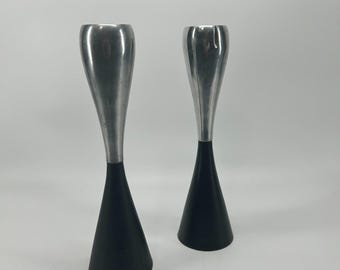 Pair of Candlesticks by Pedro Rameriz Vazquez for 1968 Olympic Games Mexico
