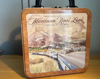Montana Rail Link Official 20th Anniversary 2007 Lunch Box
