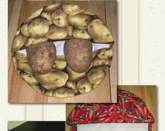 Baked Potato & Tortilla Steamer ~ Physical Pattern or Pattern with fabric ~ by Legacy Patterns LEG9309