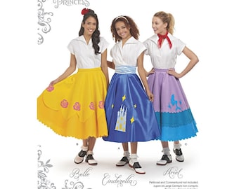 Simplicity Pattern 8628 ~ Misses' Disney Character Skirts~ Multi-Size Sewing Pattern size 6-14