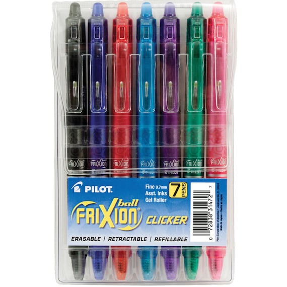 Ballpoint Pen Pilot FriXion Clicker 0.7 - Light Blue