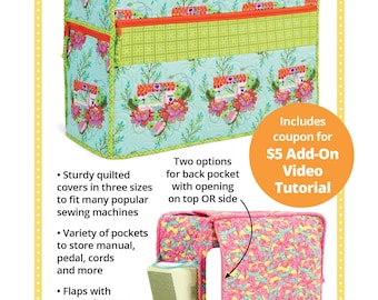 UNDER COVER - Protect your machine.  Sturdy quilted covers in three sizes - ByAnnie PBA293