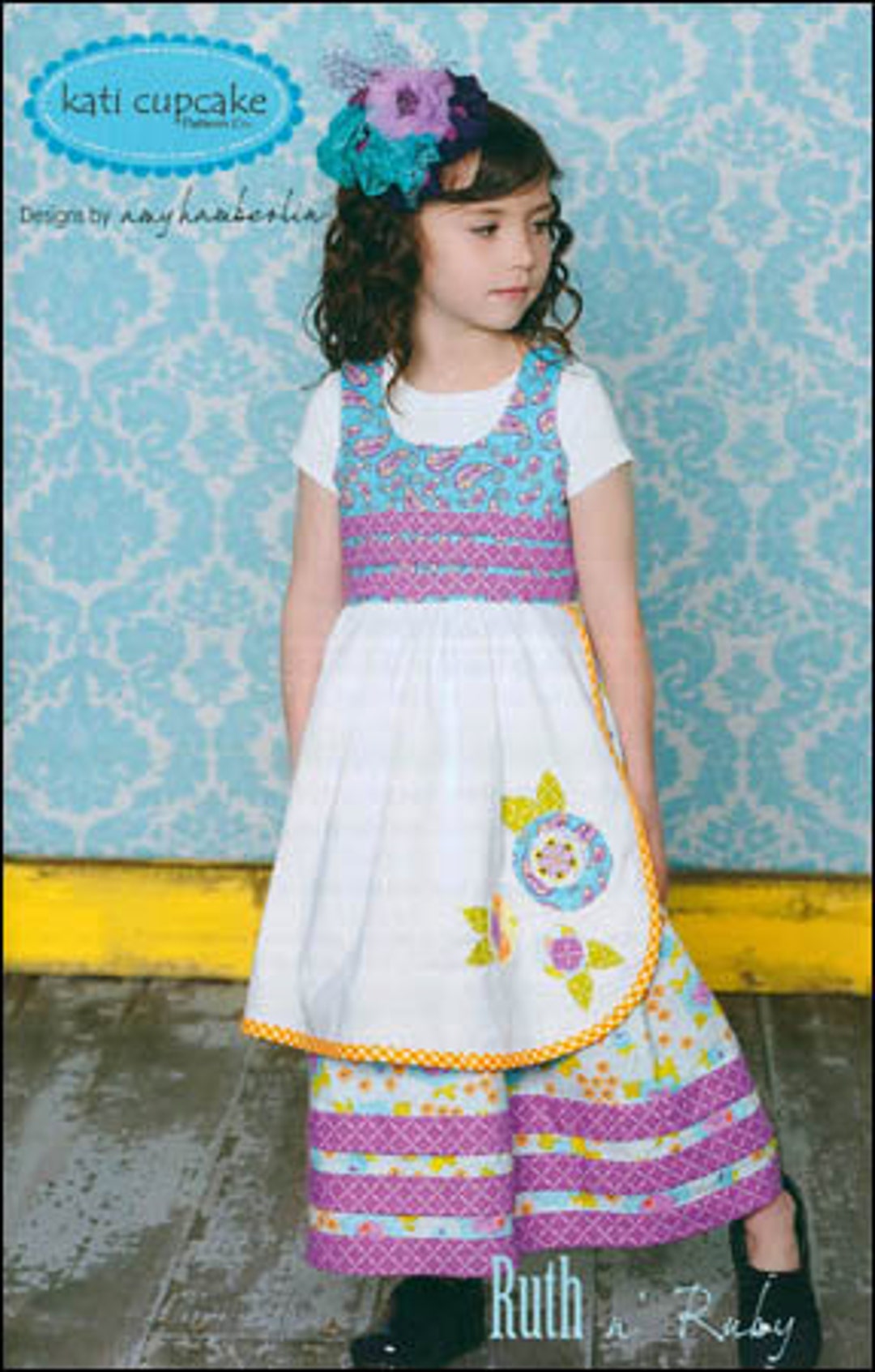 Ruth N' Ruby Dress Pattern ~ From Katie Cupcake ~ Girl's Sizes 12-18 ...