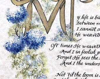 Weaver S Poem Etsy