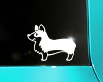Corgi Butt Decal Corgi Laptop Sticker Corgi Loaf Car Decal Corgi Bottom Sticker #1017 Corgi Heart Butt Decal // 4.25h x 2.75w