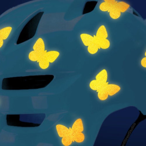 Reflective Butterfly Decals Set of 15 Retro Reflective Etsy