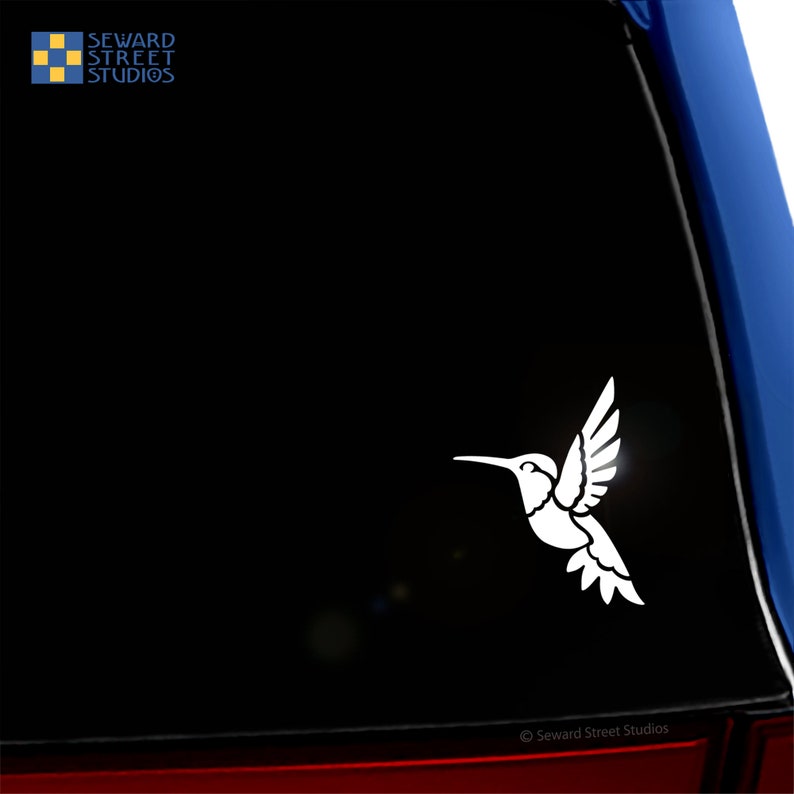 Hummingbird Tribal Art Bird Tattoo Die Cut Vinyl Decal Sticker For Car