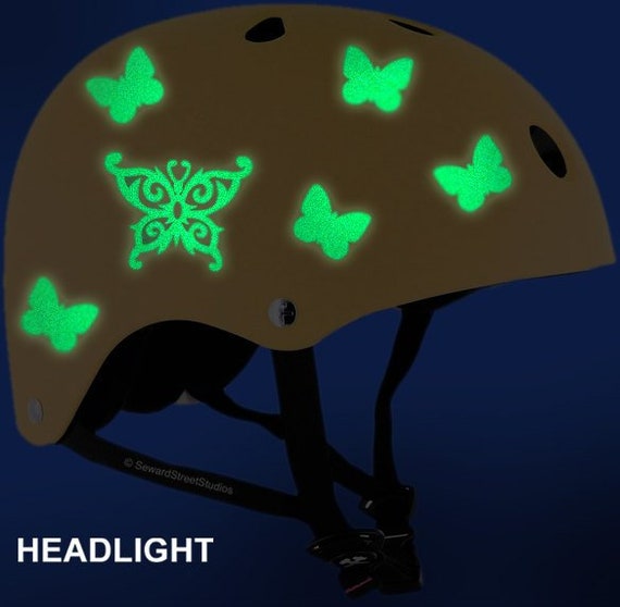 Tribal Butterfly Reflective Decal Set Butterfly Helmet Etsy