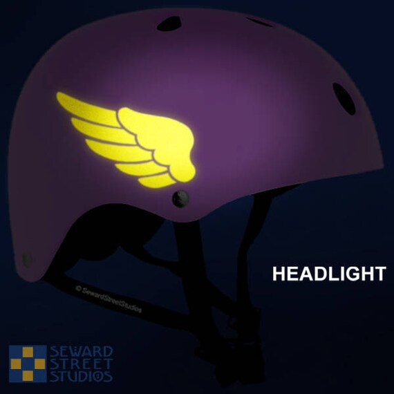 Two Skull Joker Motorcycle Helmet 3m Reflective Decals