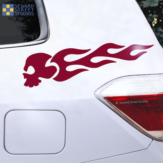 Red Reflective Tribal Decal Set – Seward Street Studios