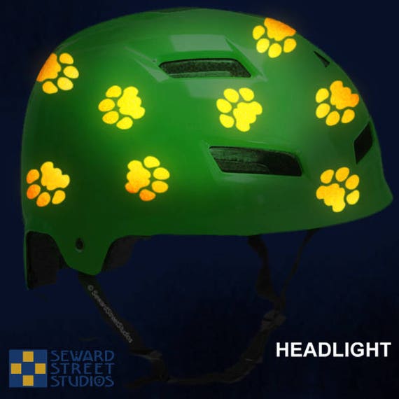 Reflective Bicycle Decals and Bike Helmet Stickers Velosight