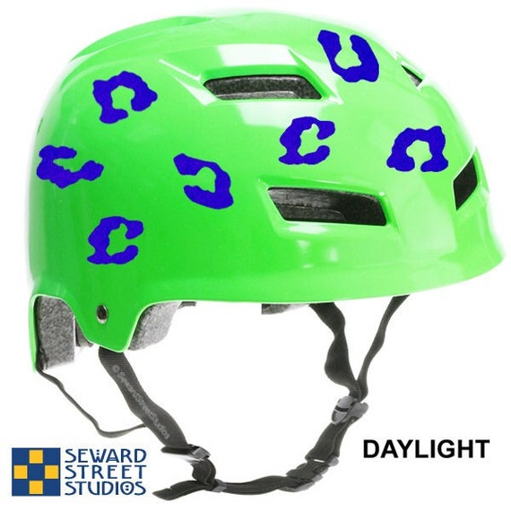 Leopard Spots Reflective Decal Set Leopard Prints Motorcycle Helmet Sticker Kit Leopard Spots Bike Transfers Sheet 921R Etsy
