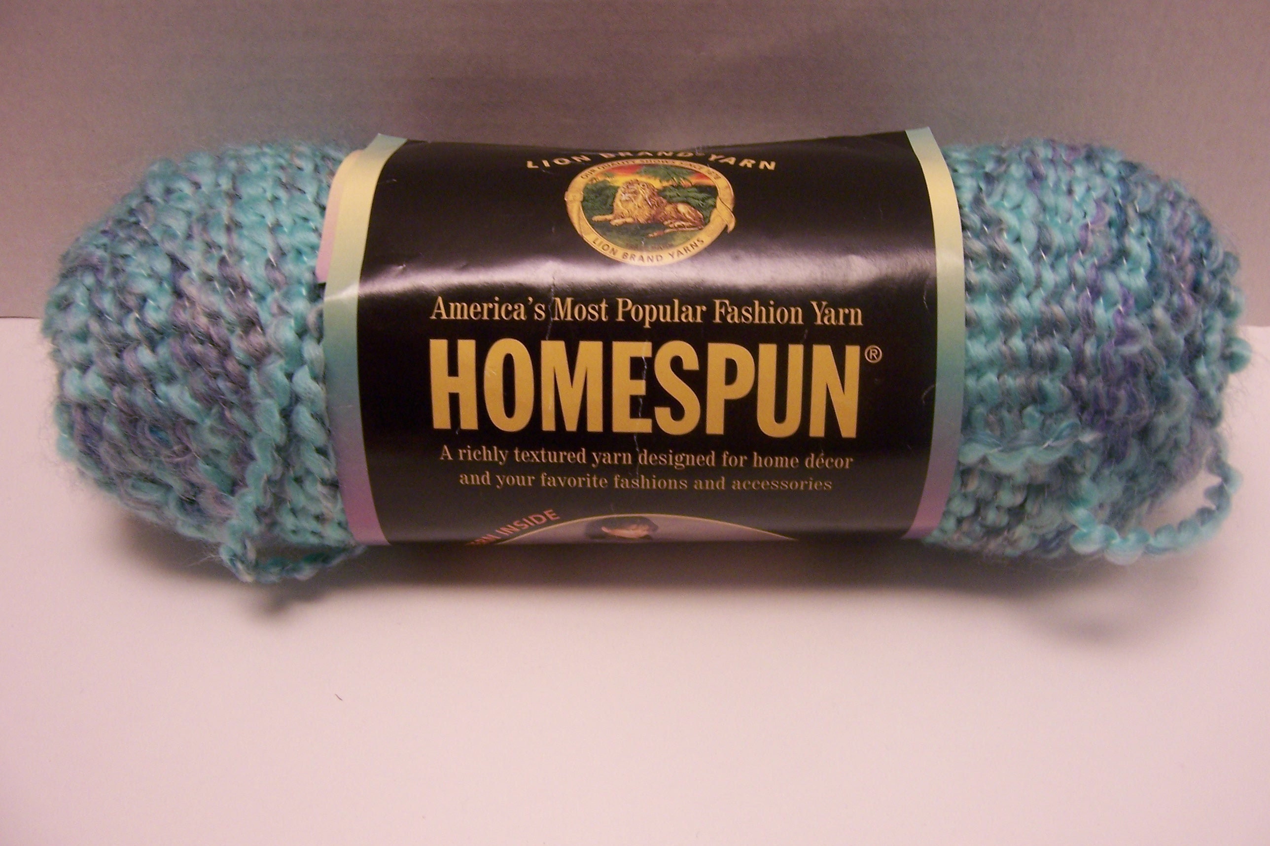 Lion Brand Yarn Homespun Fashion Yarn, 185 Yd.