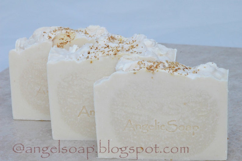 Vata Ayurvedic Organic Shea Gentle Cleansing Bar High Performance for Dry Fragile Skin Handcrafted Organic Artisan Soap Essential Oil image 3