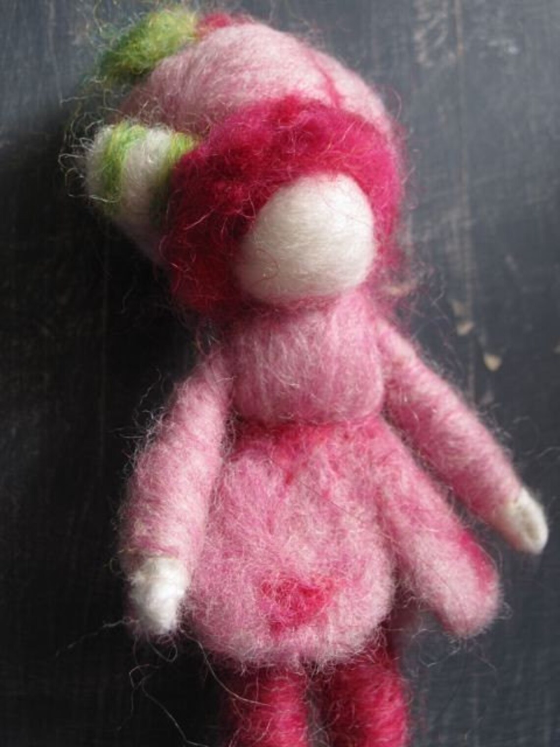Needle Felted Raspberry Tart Original Design by Borbala Arvai - Etsy