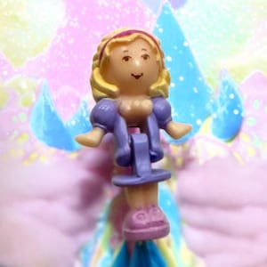 Original Polly Pocket Figuren | Vintage Mini Puppen | 90er Jahre Spielzeug | Seltene Polly Pocket Charaktere Originalfiguren Stil 2