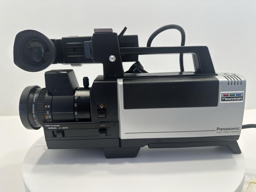 VINTAGE *PRISTINE* 80's Panasonic PK-557 Color Video Camera Japan - Etsy