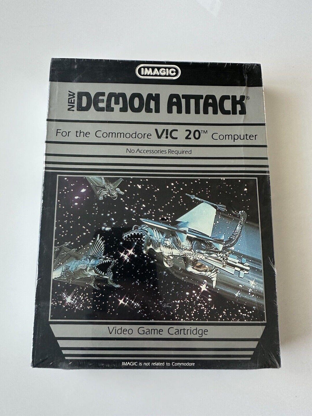 VINTAGE Demon Attack Commodore VIC 20 Video Game Imagic *new in Box ...