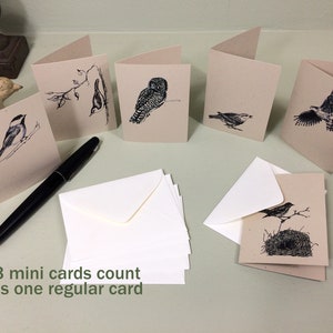 Choose your own 10 card set at a bulk discount price. All occasion cards, note cards. Add box for gift set. imagem 5
