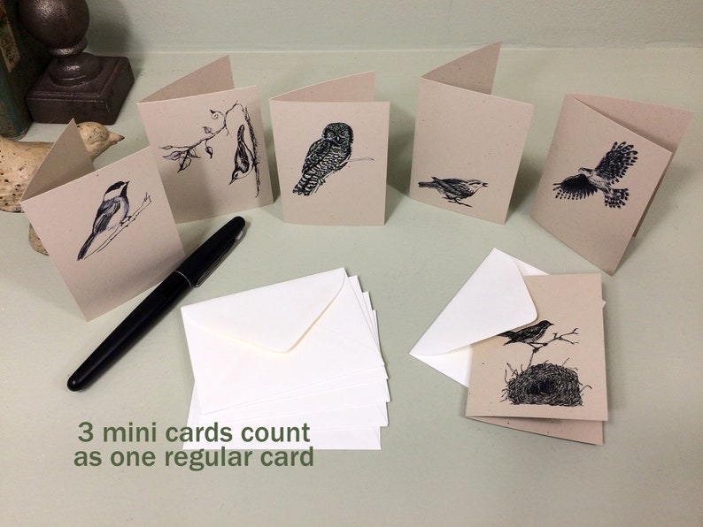 Choose your own 10 card set at a bulk discount price. All occasion cards, note cards. Add box for gift set. image 5