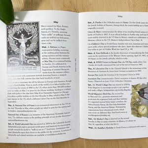 A Zine of Days and Dragons, with folklore, history & trivia about holidays, leap year, calendars, and the Year of the Dragon. image 6