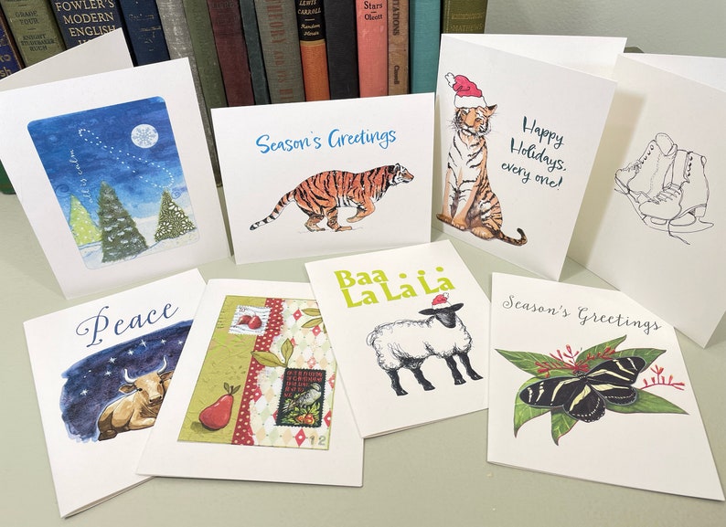 Choose your own 10 card set at a bulk discount price. All occasion cards, note cards. Add box for gift set. image 2