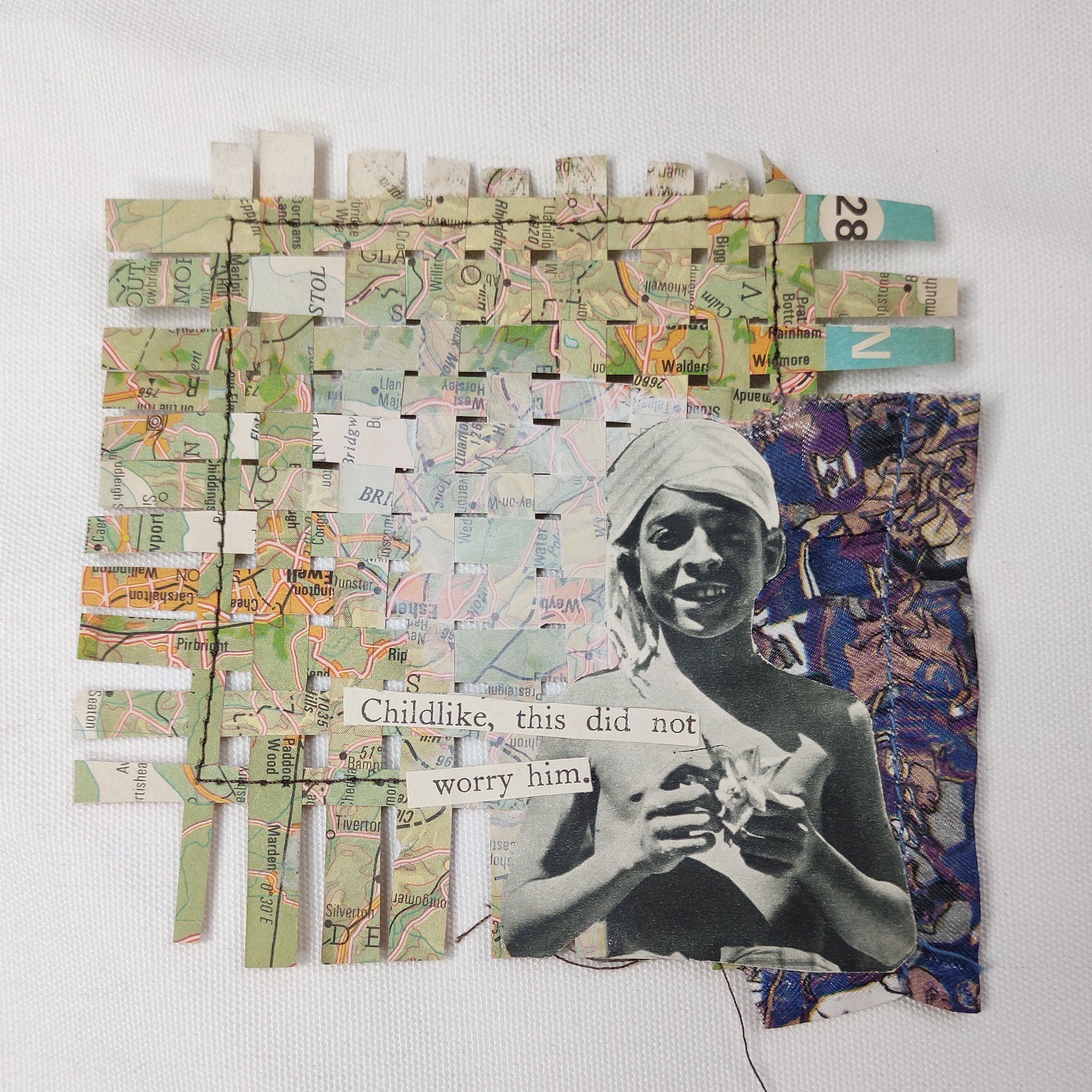 Set of Two Mini Mixed Media Weavings - Etsy