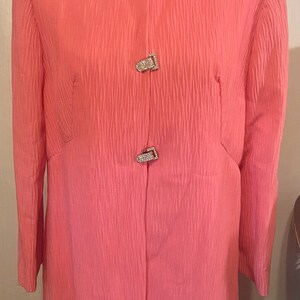 Vintage Pink Emma Domb Coat/ Jacket