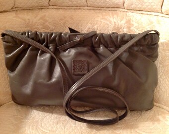 Vintage Anne Klein for Calderon 80s Clutch Preppy Traditional