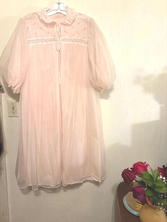 Vintage Lingerie Pink Set - image 2