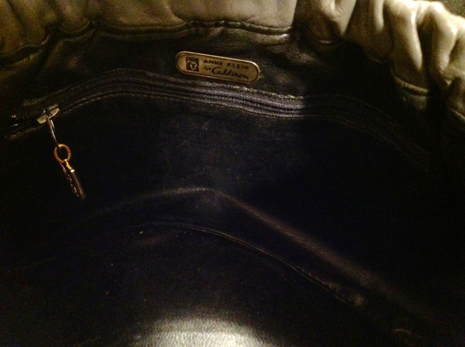 Vintage Anne Klein for Calderon 80s Clutch Preppy