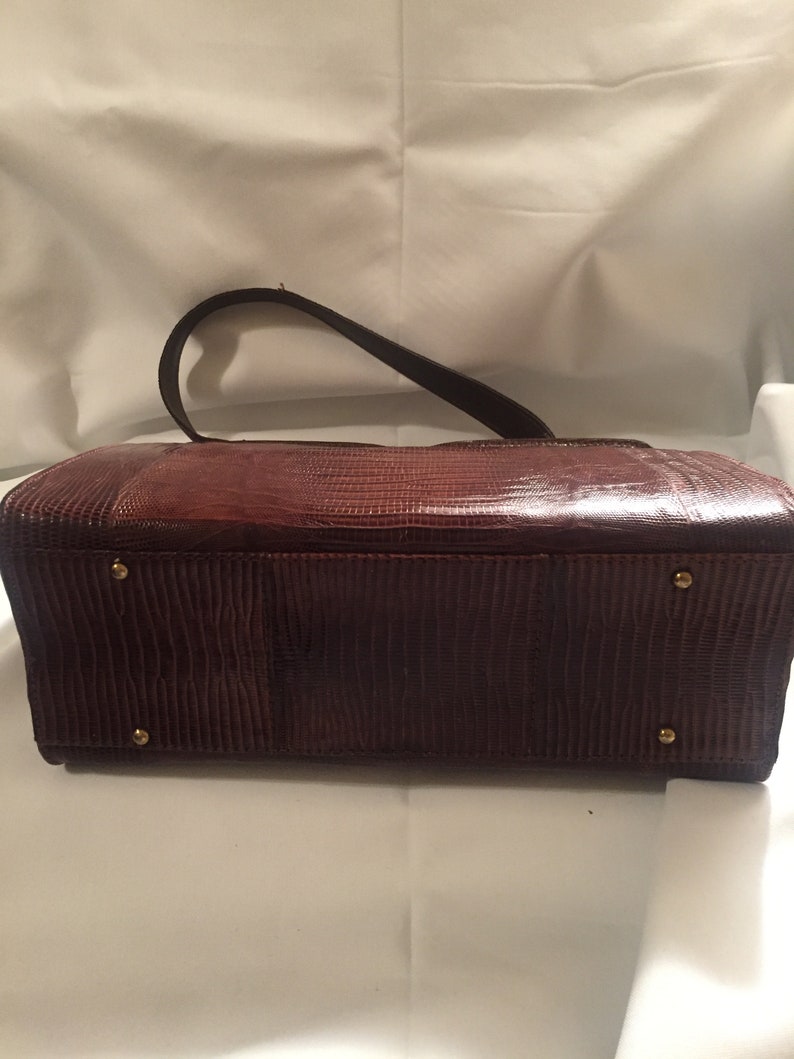 Vintage Old Fashion Brown Handbag Pocketbook - Etsy